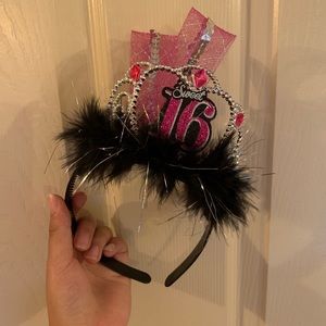 Sweet 16 Crown Headband
